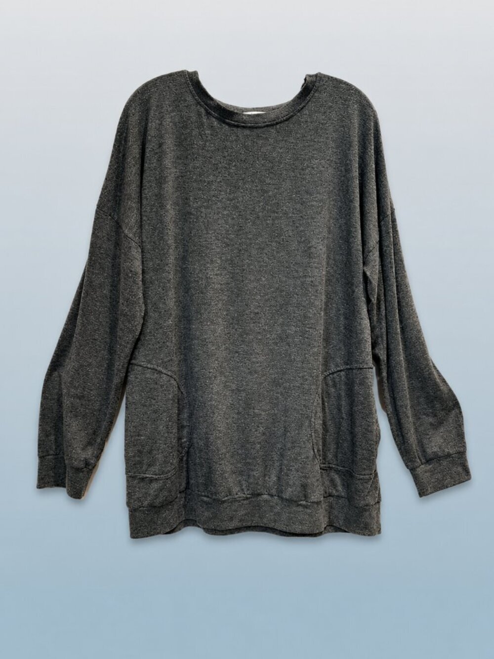 LALALA Gray Lightweight Sweatshirt